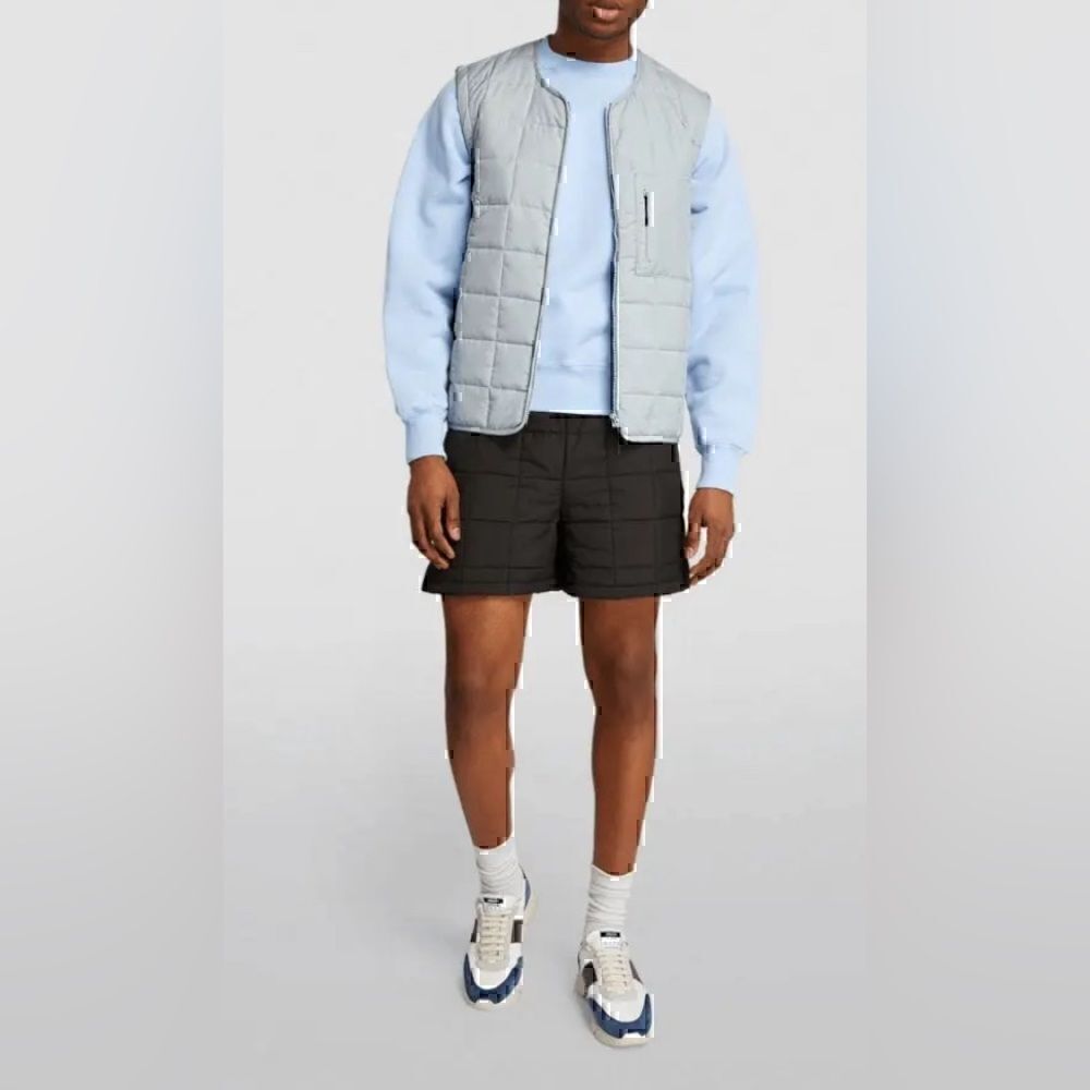 NWT RAINS Liner quilted vest “Sky”